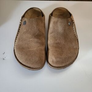 Birkenstock Zermatt Suede Shoes Size 36  Brown Slippers